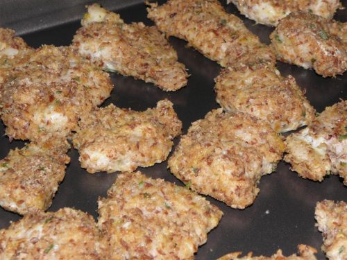 Oven Fried Fish Nuggets Recipe