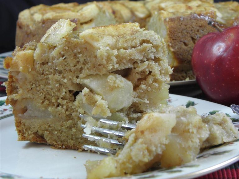 Sugar Free Whole Wheat Apple Cake