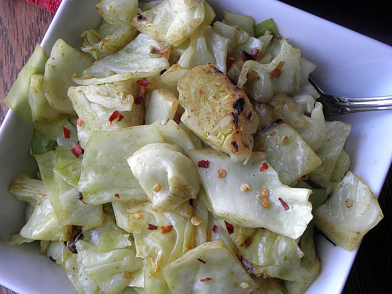 Keto Spiced Cabbage & Onions