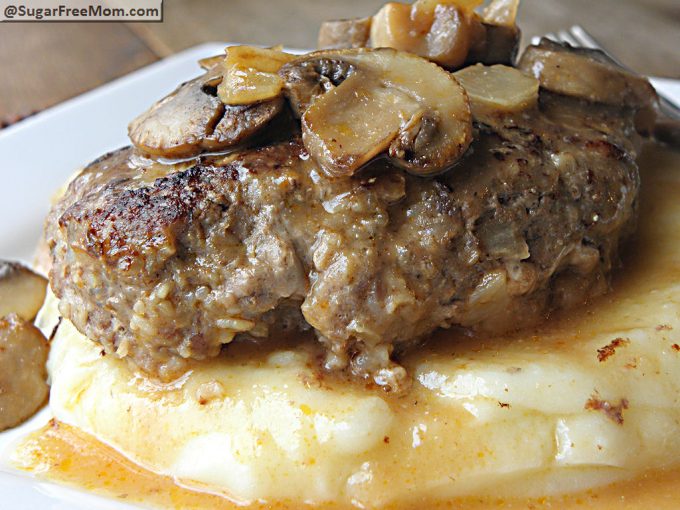 Healthier Salisbury Steak