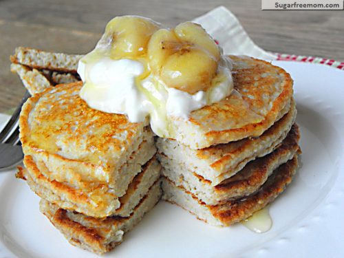 Banana Oat Protein Pancakes: [Gluten Free] & 10 Christmas Breakfast Recipes