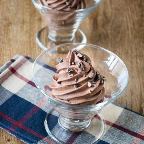 Sugar-Free Mint Chocolate Cheesecake Mousse