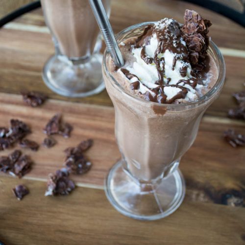 Sugar-Free & Dairy Free Chocolate Coconut MilkShake - Sugar-Free Mom