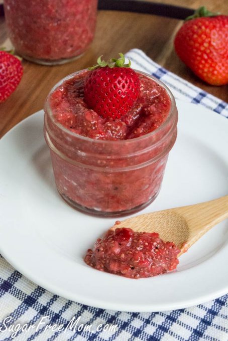 Sugar-Free Strawberry Refrigerator Jam