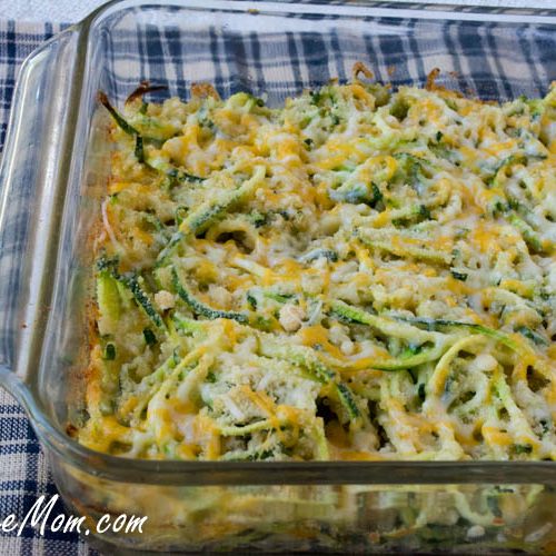 Cheesy Zucchini Quinoa Bake