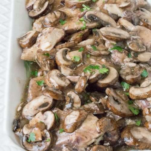 Crock Pot Chicken Marsala