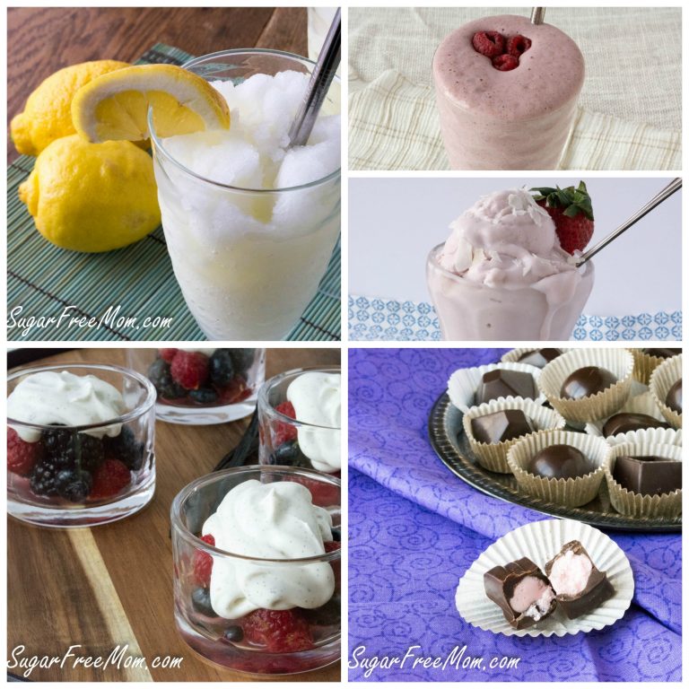 21 Sugar Free Recipes, Articles and Round Ups You Don’t Want to Miss!