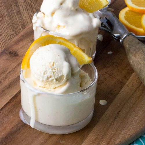 sugar free creamsicle ice cream