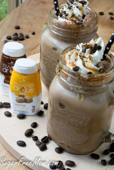 Sugar-Free Caramel Mocha Iced Coffee