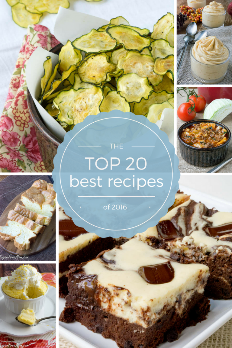 Top 20 Best Low Carb Sugar-Free Recipes of 2016