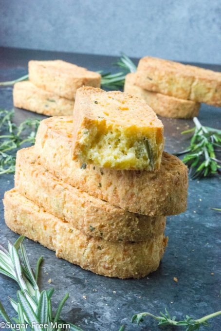 Savory Cheddar Keto Biscotti {low Carb And Gluten Free