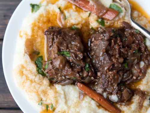 Slow Cooker Low Carb Beef Short Ribs