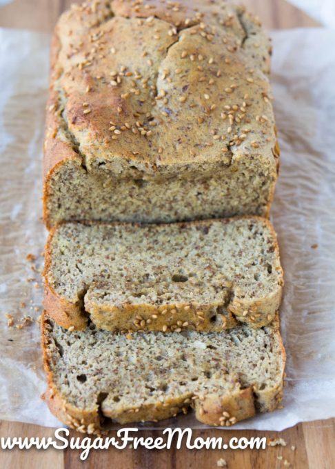 Keto Coconut Flour Bread (Low Carb, Nut Free, Paleo)