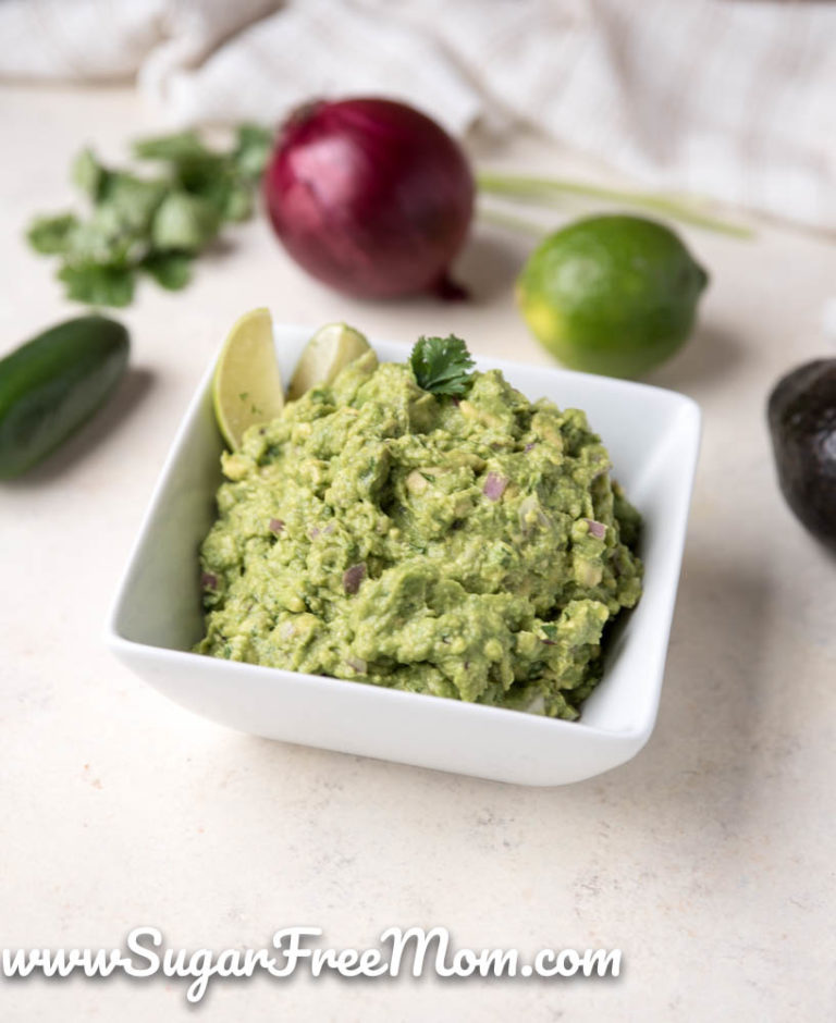 The Best Quick Easy Low Carb Keto Guacamole Recipe