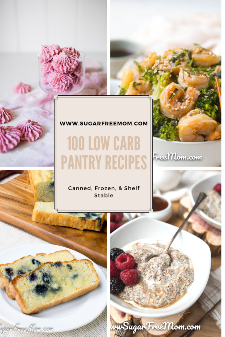 Low Carb Pantry Recipes (Canned, Frozen and Shelf Stable)