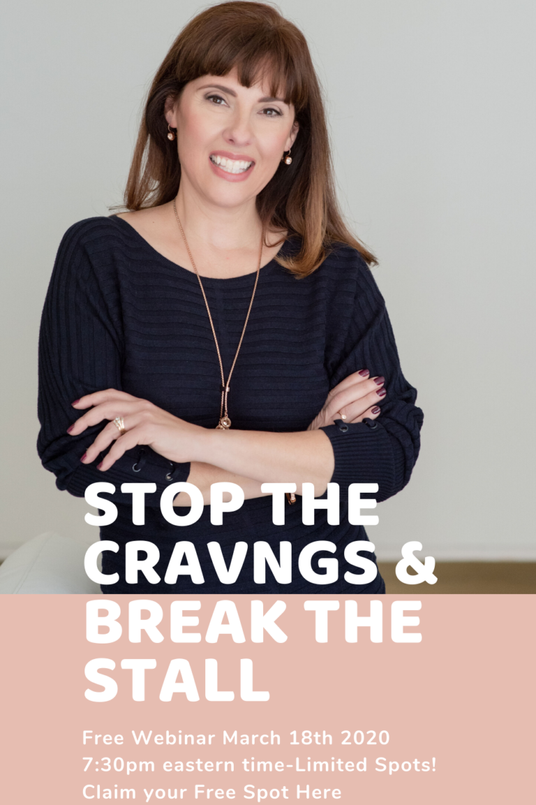 Stop the Cravings and Break the Stall FREE Webinar