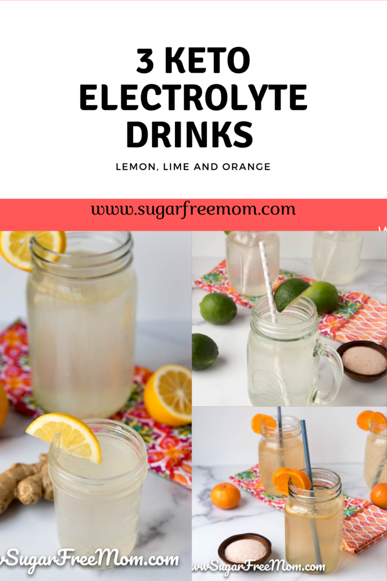 Keto Homemade Electrolyte Drink (Lemon, Orange and Lime)