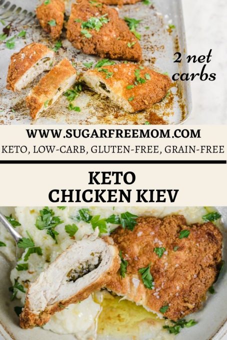 Keto Chicken Kiev (Low Carb, Gluten Free, Nut Free)