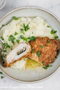 Keto Chicken Kiev (Low Carb, Gluten Free, Nut Free)