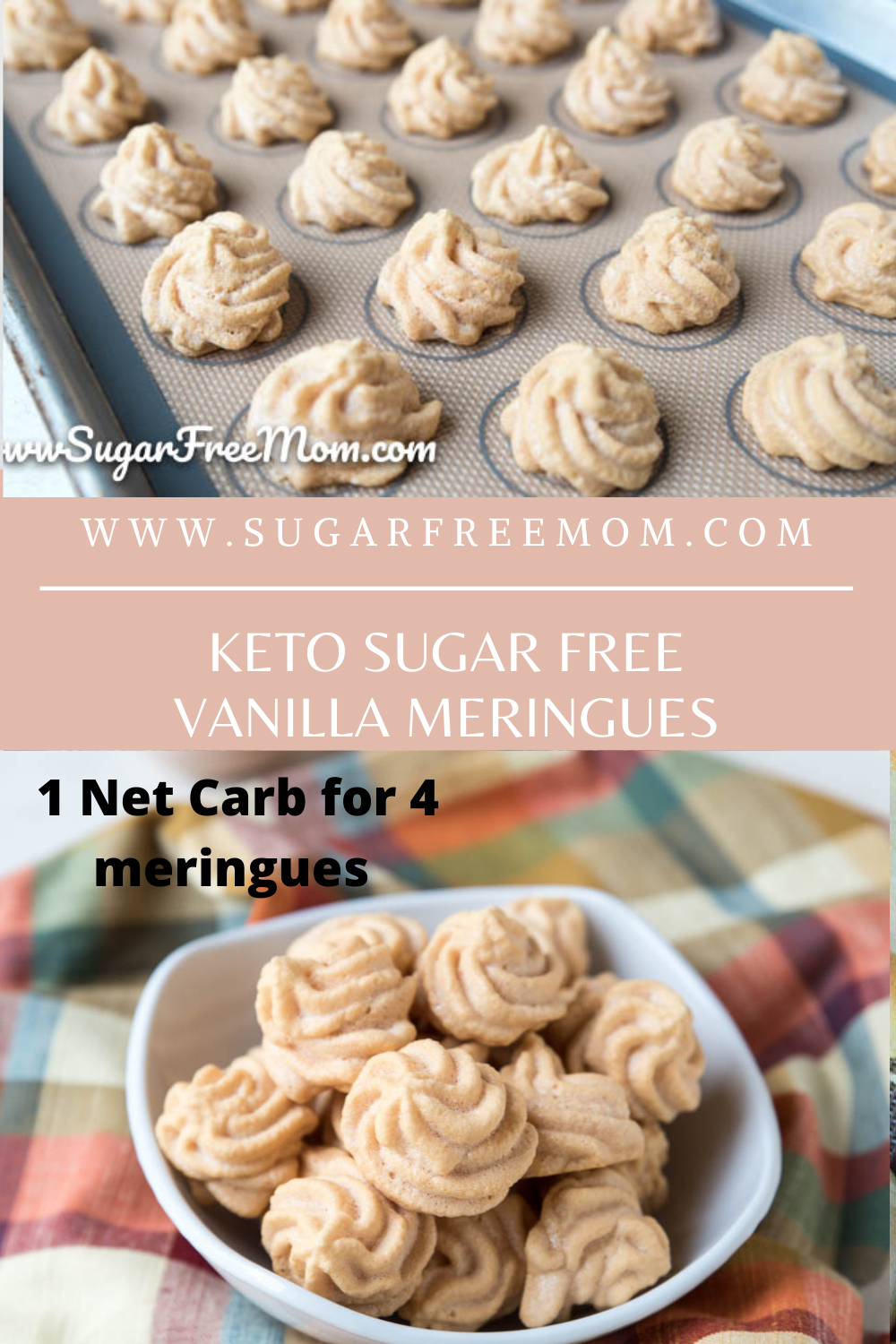 Easy Sugar Free Meringue Cookies Keto Low Carb