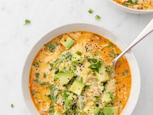 Keto White Chicken Chili - Bonappeteach