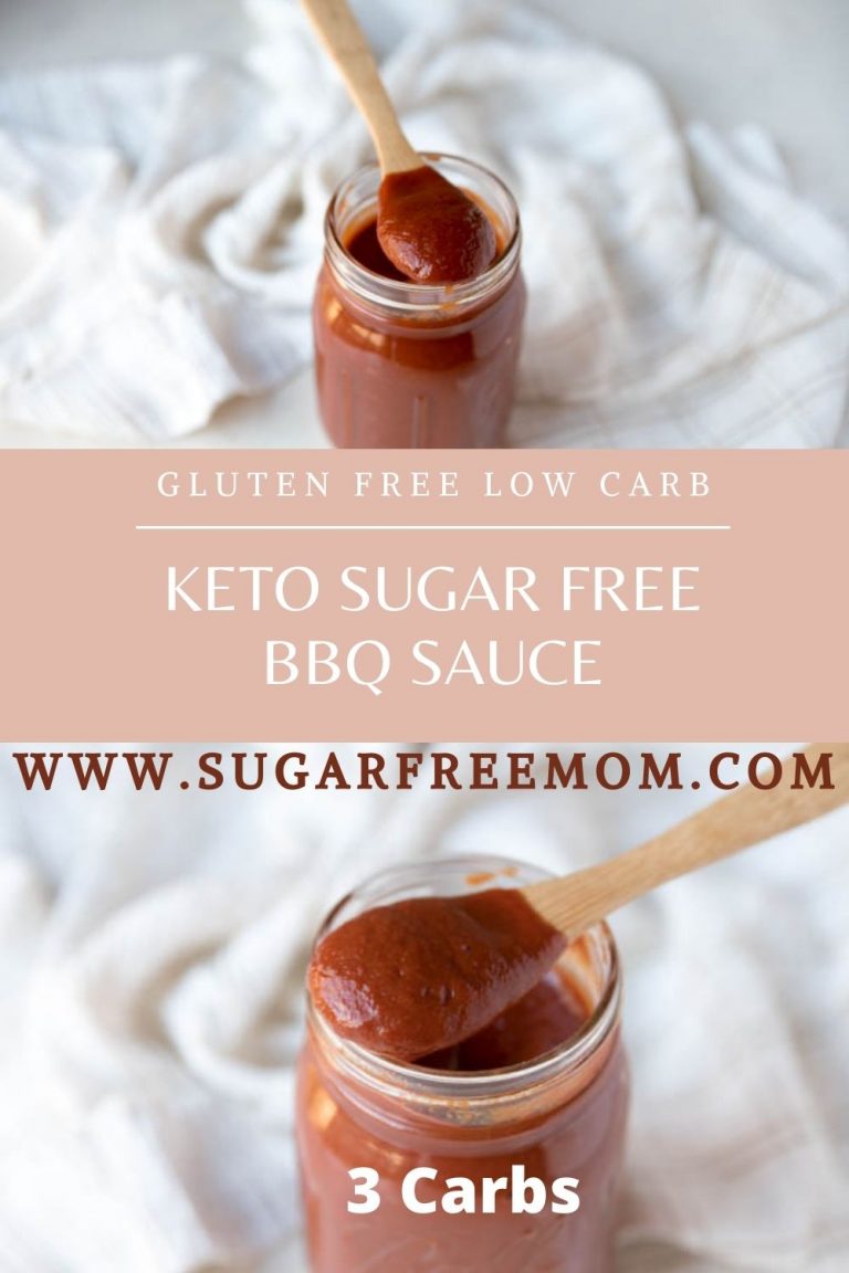 Easy Quick Sugar Free Low Carb Keto BBQ Sauce Recipe