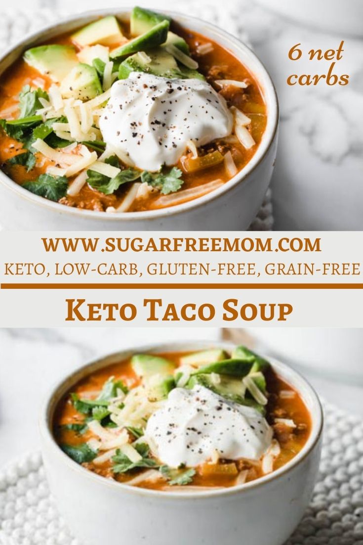 Best Easy Healthy Low Carb Keto Taco Soup Recipe