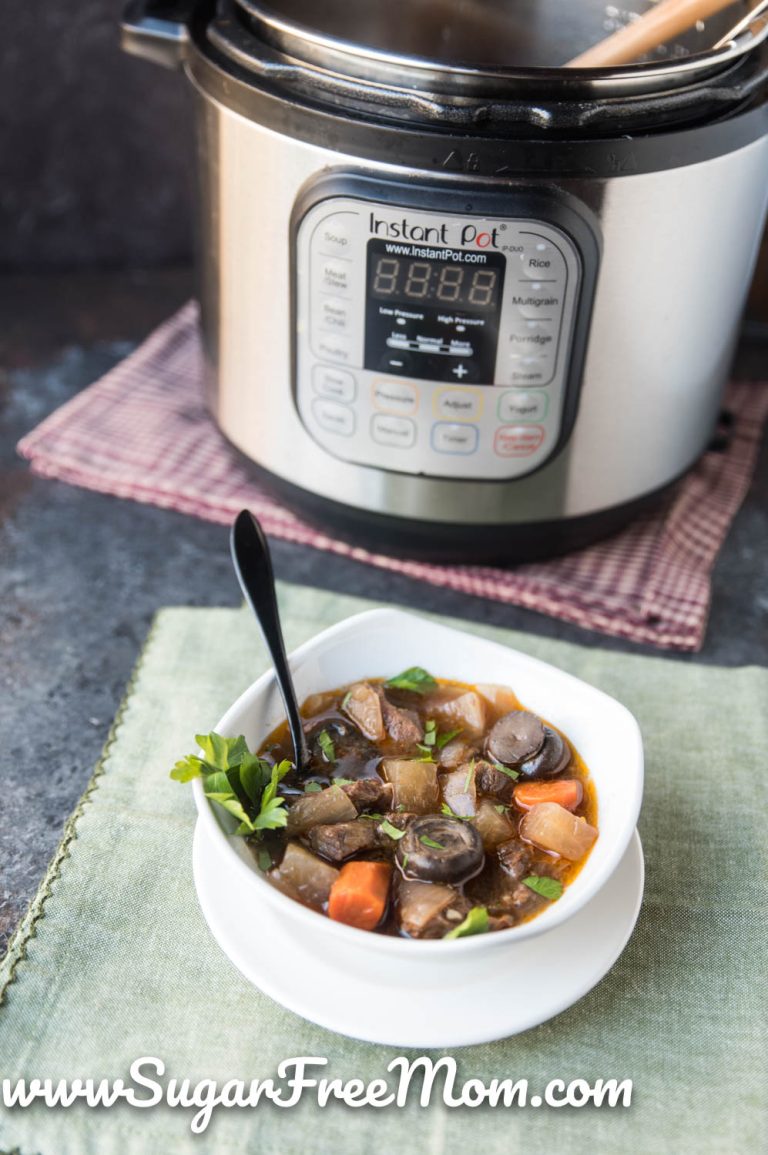 Low Carb Instant Pot Keto Beef Stew