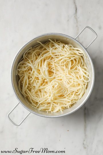 Keto Spaghetti Aglio e Olio