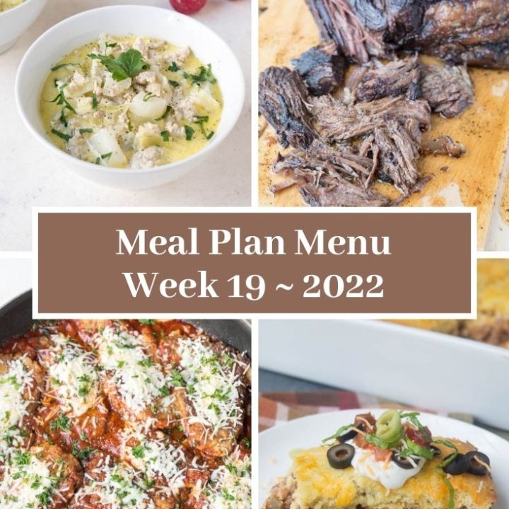 Low Carb Keto Meal Plan Menu Week 20