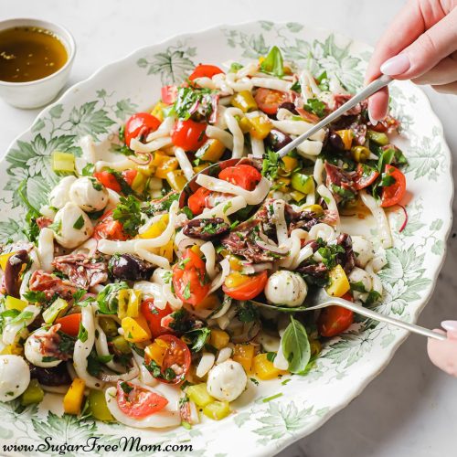 Keto Italian Pasta Salad