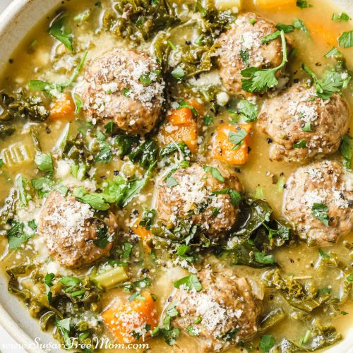 Low-Carb Keto Italian Wedding Soup