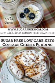 Sugar Free Low Carb Keto Cottage Cheese Pudding