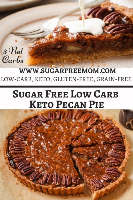 The Best Sugar Free Low Carb Keto Pecan Pie Recipe 