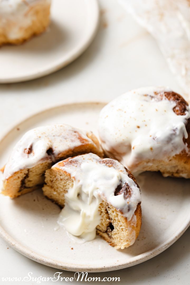 Sugar Free Keto Cinnamon Rolls (No Fathead Dough)