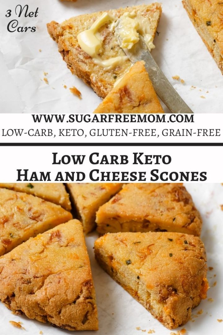 Gluten Free Low Carb Keto Ham Cheese Scones Recipe 4480