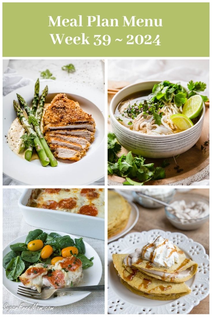 Low Carb Keto Fasting Meal Plan week 39