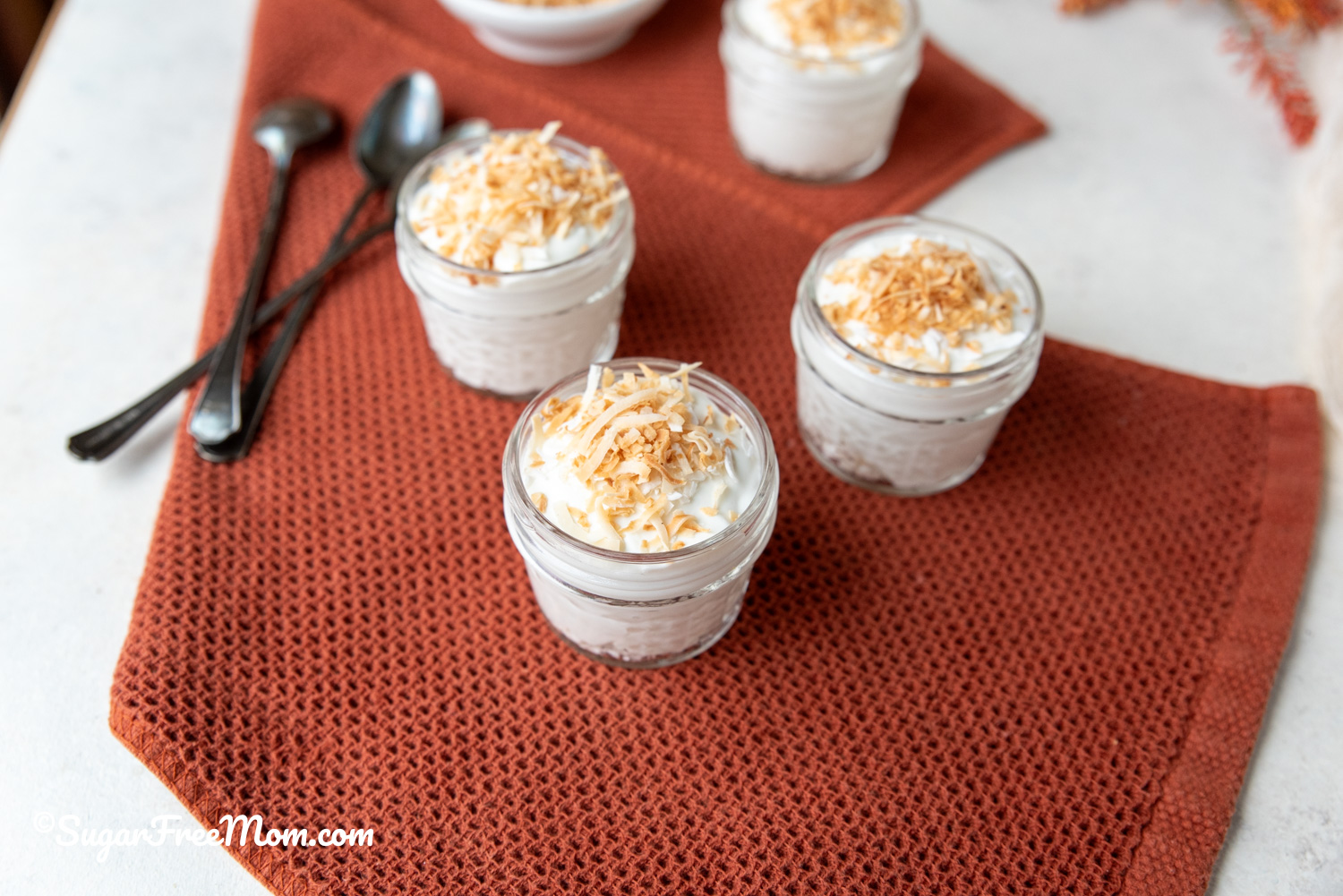 With just 7 simple ingredients, this easy keto Pina Colada Cottage Cheese Fluff is full of tropical flavors. This sweet treat is high protein with 8 g protein per serving!