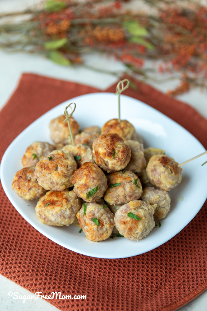 Best Easy Cheesy Low Carb Keto Sausage Balls Recipe