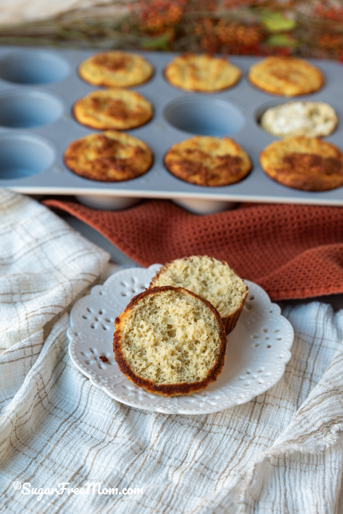 Easy Low Carb Keto Cottage Cheese Cornbread Muffins